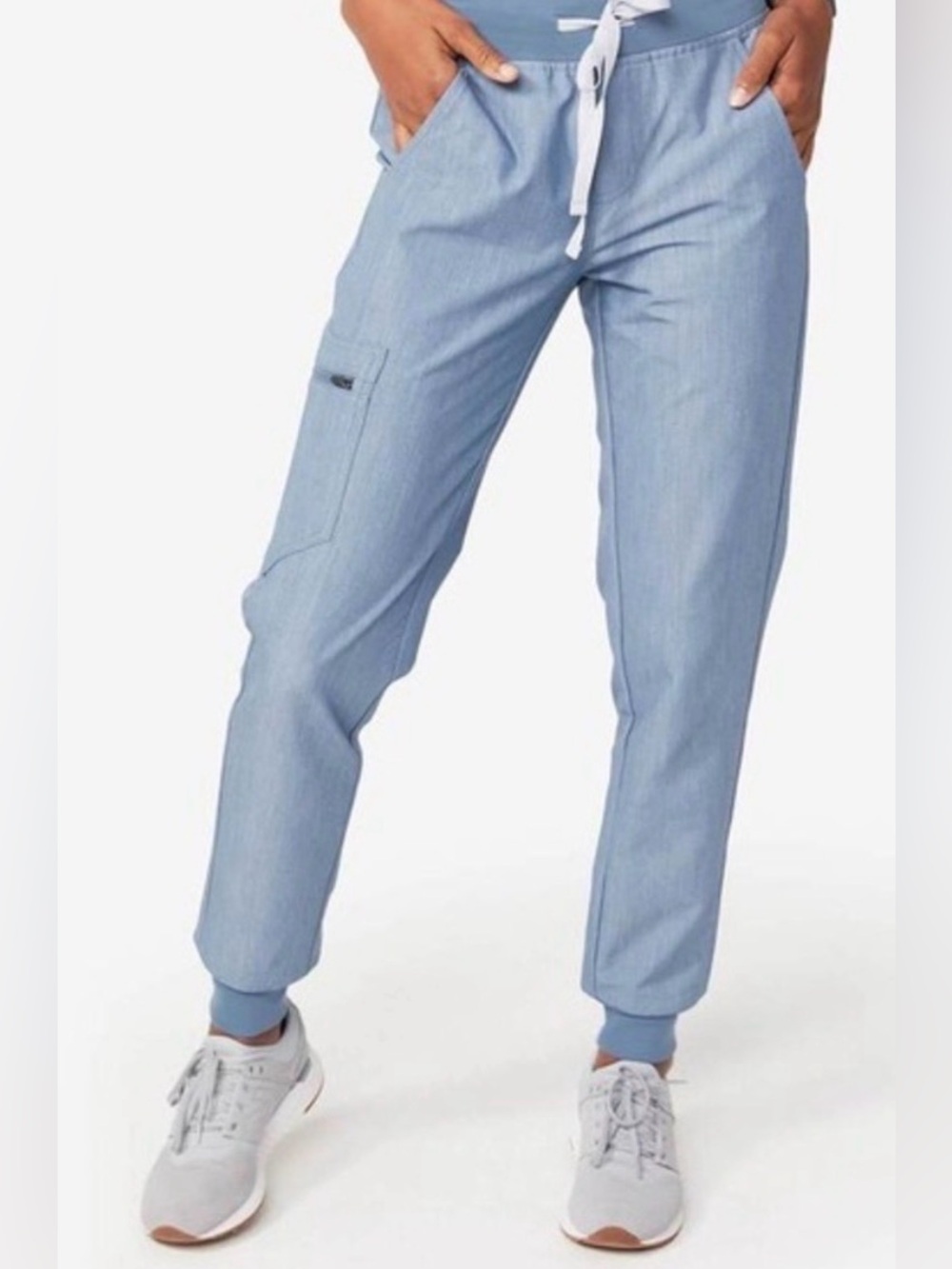 FIGS Zamora Scrub Bottoms in Heather Indigo Size XS/P
